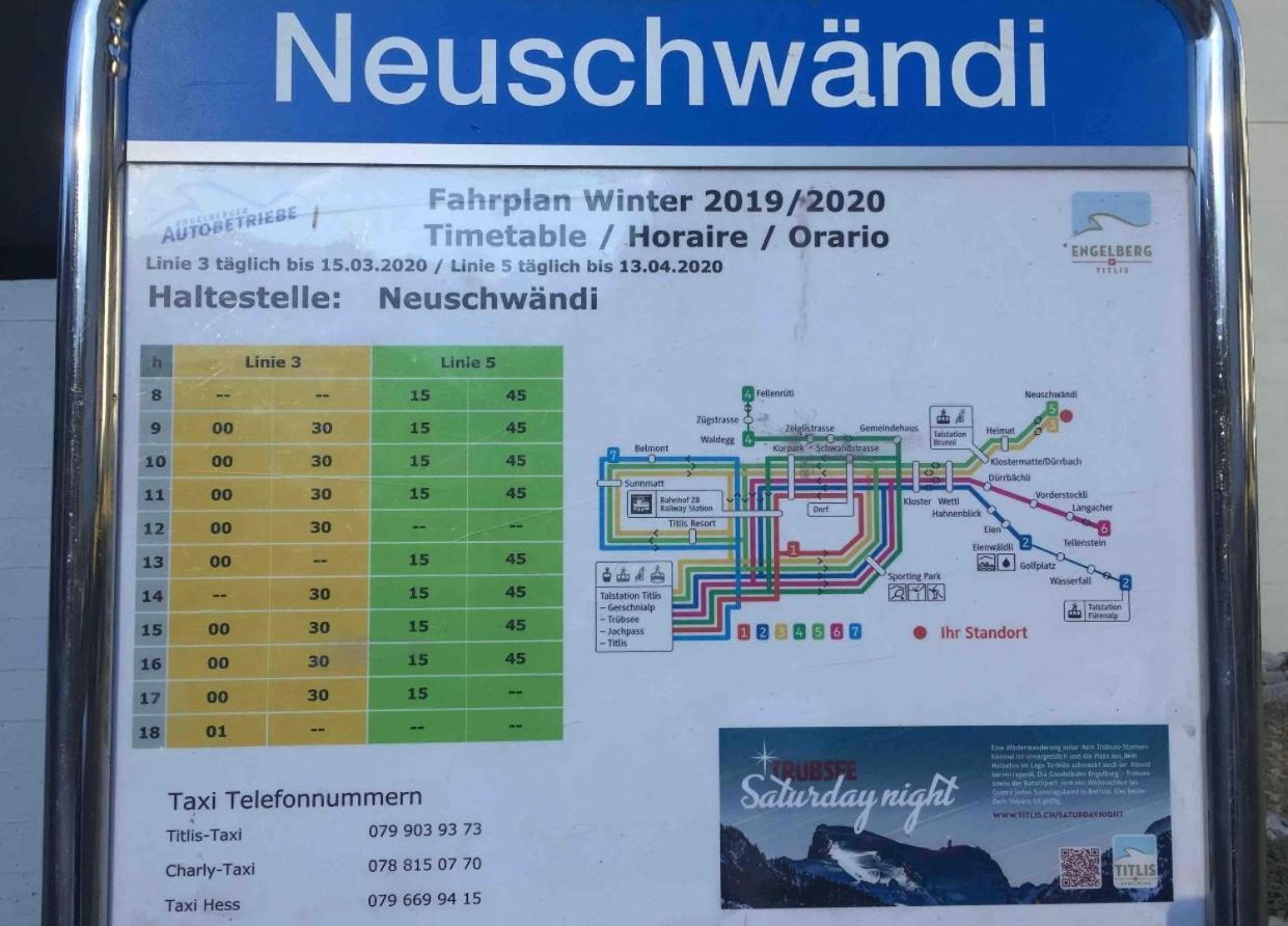 Ferienwohnung Engelberg Eksteriør bilde